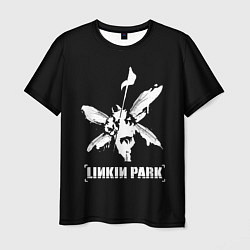 Футболка мужская Linkin Park белый, цвет: 3D-принт