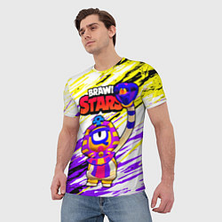 Футболка мужская Отис Фараотис Brawl Stars, цвет: 3D-принт — фото 2