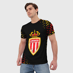 Футболка мужская Monaco абстракция, цвет: 3D-принт — фото 2