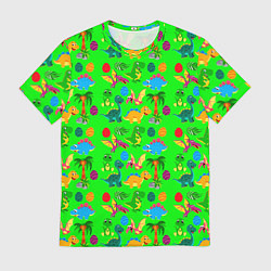 Футболка мужская JURASSIC PERIOD, цвет: 3D-принт