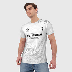 Футболка мужская Tottenham Champions Униформа, цвет: 3D-принт — фото 2