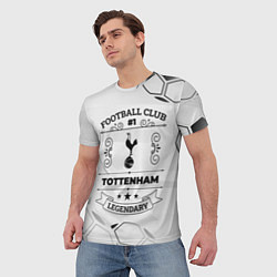 Футболка мужская Tottenham Football Club Number 1 Legendary, цвет: 3D-принт — фото 2