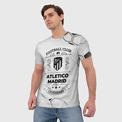 Футболка мужская Atletico Madrid Football Club Number 1 Legendary, цвет: 3D-принт — фото 2