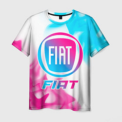 Футболка мужская Fiat Neon Gradient, цвет: 3D-принт