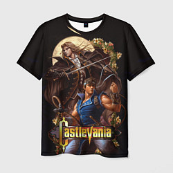 Футболка мужская Castlevania - Leon & Alucard, цвет: 3D-принт