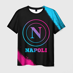 Футболка мужская Napoli FC Neon Gradient, цвет: 3D-принт