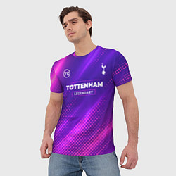 Футболка мужская Tottenham legendary sport grunge, цвет: 3D-принт — фото 2