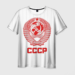Футболка мужская Герб СССР - Советский союз, цвет: 3D-принт