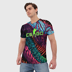 Футболка мужская CS GO - HYPERBEAST, цвет: 3D-принт — фото 2