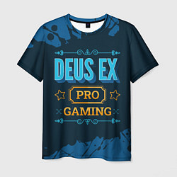 Футболка мужская Игра Deus Ex: pro gaming, цвет: 3D-принт
