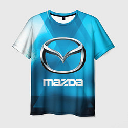 Футболка мужская Mazda - sport - абстракция, цвет: 3D-принт