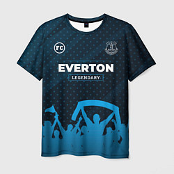 Футболка мужская Everton legendary форма фанатов, цвет: 3D-принт