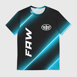Мужская футболка FAW неоновые лампы
