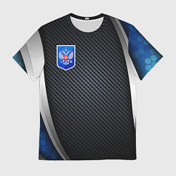 Мужская футболка Black & blue Russia