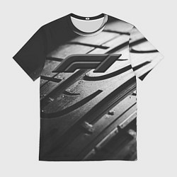 Мужская футболка Formula 1 - dark theme