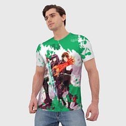 Футболка мужская Рокуро и Бэнио, цвет: 3D-принт — фото 2