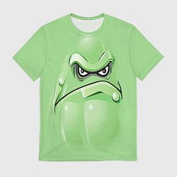 Футболка мужская Plants vs Zombies Кабачок, цвет: 3D-принт