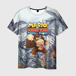 Футболка мужская Mario Donkey Kong - Nintendo - Gorilla, цвет: 3D-принт