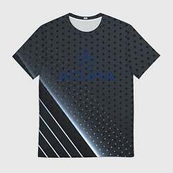 Футболка мужская Acura абстракция, цвет: 3D-принт