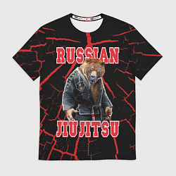 Футболка мужская Russian Jii Jitsu, цвет: 3D-принт