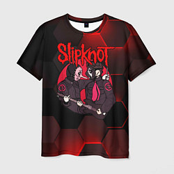 Футболка мужская Slipknot art black, цвет: 3D-принт