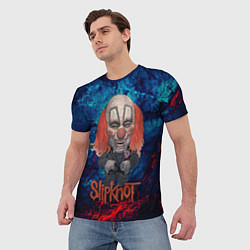 Футболка мужская Clown Slipknot, цвет: 3D-принт — фото 2