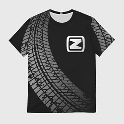 Футболка мужская Zotye tire tracks, цвет: 3D-принт