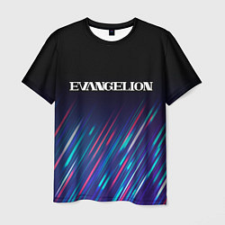 Футболка мужская Evangelion stream, цвет: 3D-принт