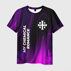 Футболка мужская My Chemical Romance violet plasma, цвет: 3D-принт