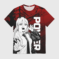 Мужская футболка Пауэр : Человек-бензопила