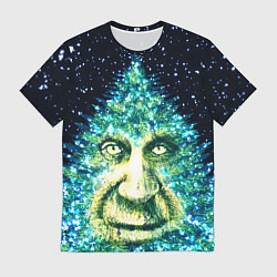 Мужская футболка Мудрое Новогоднее Дерево