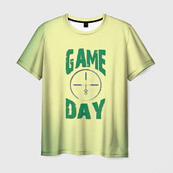 Футболка мужская Game day, цвет: 3D-принт