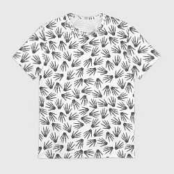 Мужская футболка Ладонь скелета