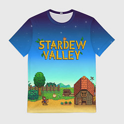 Мужская футболка Мой дом в Stardew Valley