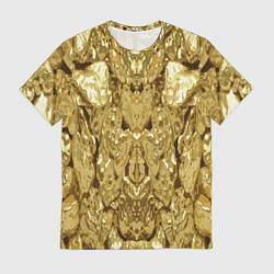 Мужская футболка Золотая кожа