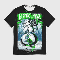 Футболка мужская Blink snowman, цвет: 3D-принт