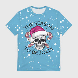 Футболка мужская Сезон веселья, цвет: 3D-принт