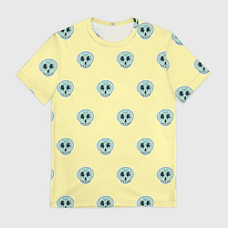 Футболка мужская Милые зубастые черепочки, цвет: 3D-принт