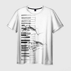 Футболка мужская Фортепианный концерт, цвет: 3D-принт