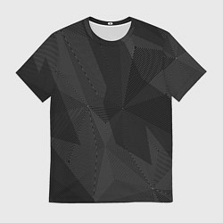 Футболка мужская Черный матовый, цвет: 3D-принт