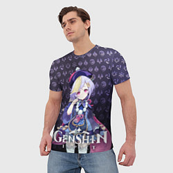 Футболка мужская Цици элементали, цвет: 3D-принт — фото 2