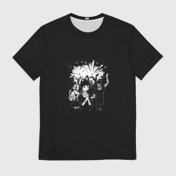 Футболка мужская Pyrokinesis - Корми демонов по расписанию, цвет: 3D-принт