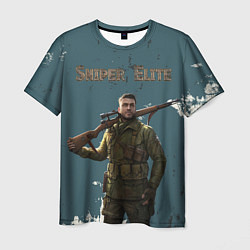 Футболка мужская Sniper Elite, цвет: 3D-принт