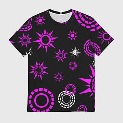 Футболка мужская Калейдоскоп круги, цвет: 3D-принт