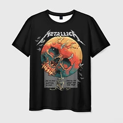 Футболка мужская Metallica - Металлика, цвет: 3D-принт