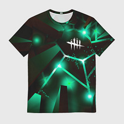 Мужская футболка Dead by Daylight разлом плит