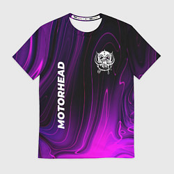 Футболка мужская Motorhead violet plasma, цвет: 3D-принт