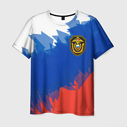 Футболка мужская Граница, цвет: 3D-принт