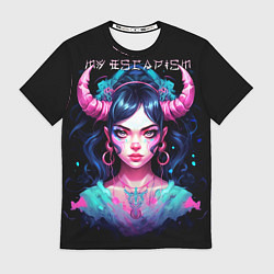 Футболка мужская Fantasy girl - my escapism, цвет: 3D-принт