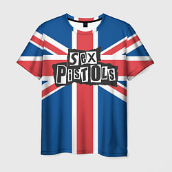 Футболка мужская Sex Pistols - панк рок, цвет: 3D-принт